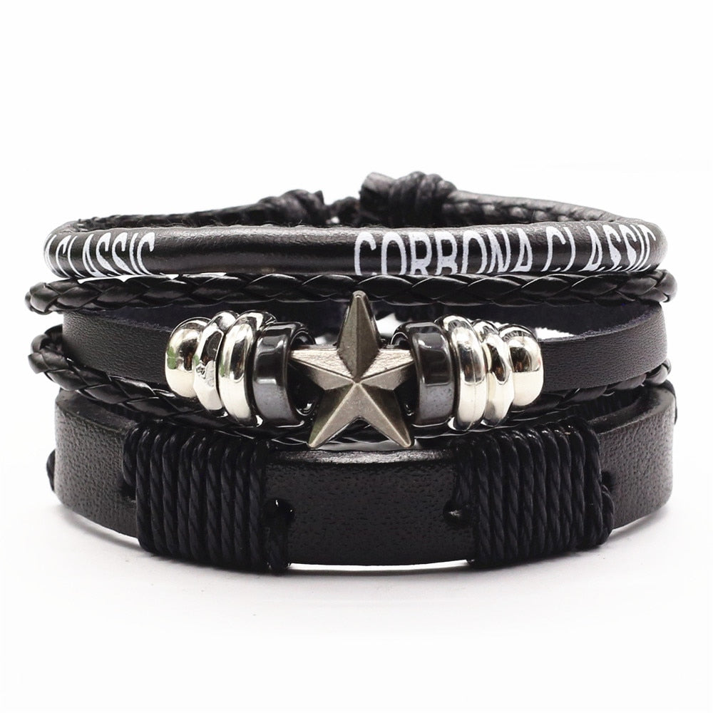 TrinityLeather™ Trio Bracelet Set