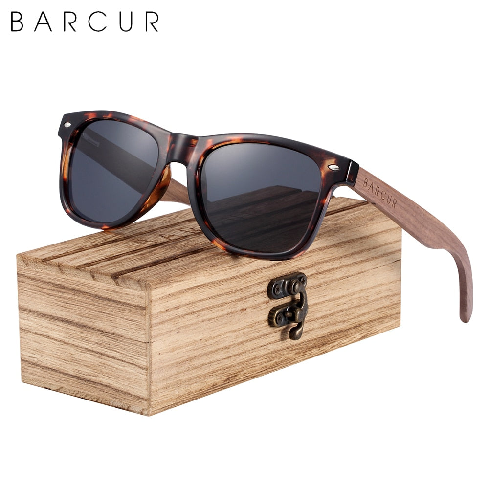 Black Walnut Polarized Sunglasses - Great Wood