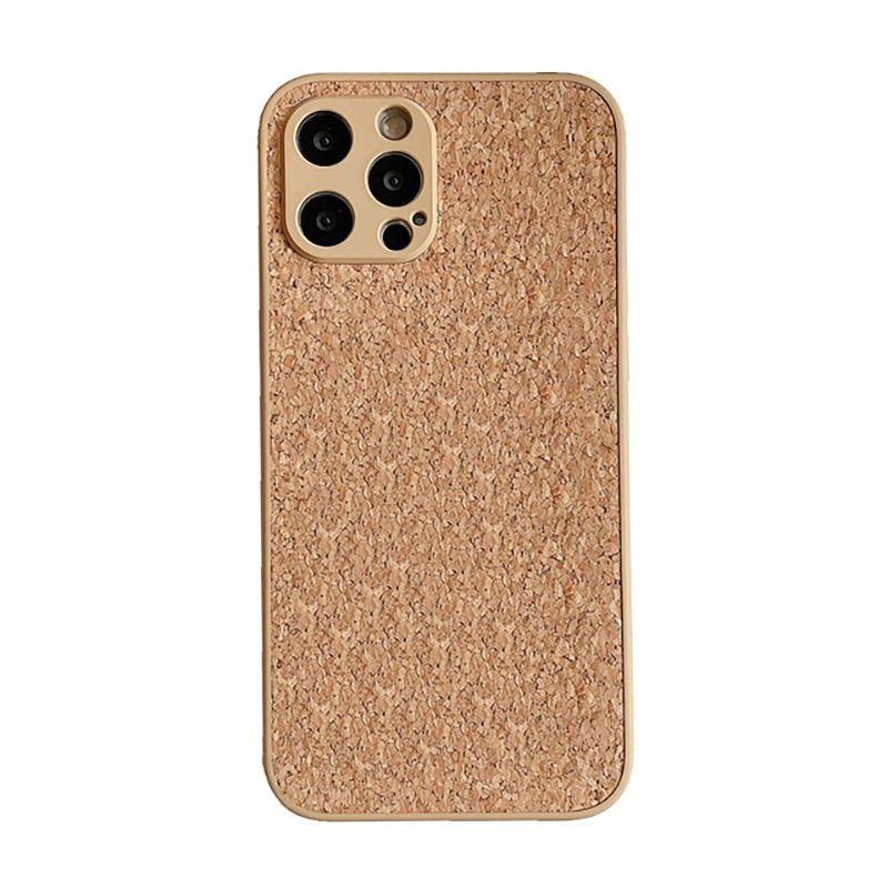 Japanese Wood Grain Label Phone Case - Great Wood