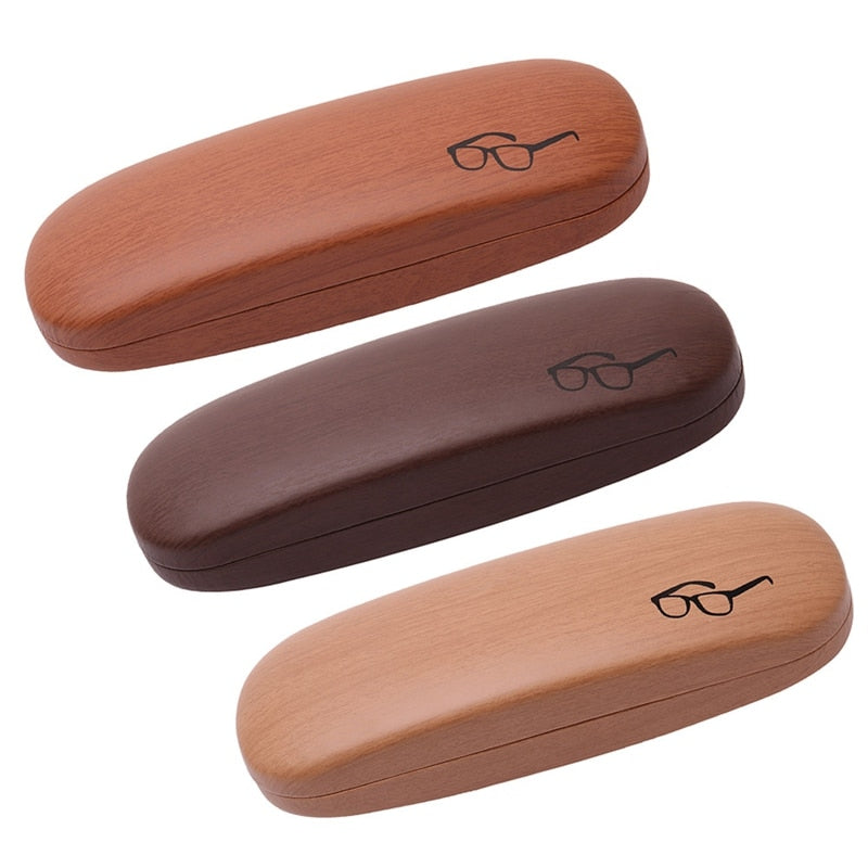 Wood Grain Reading Glasses Case - Great Wood