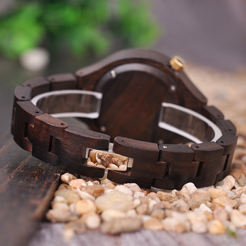 High-Quality Handmade Ladies Wood Watch - Great Wood