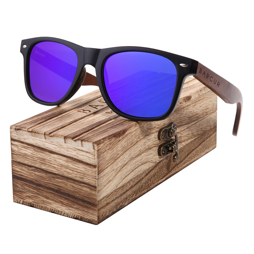 Black Walnut Polarized Sunglasses - Great Wood