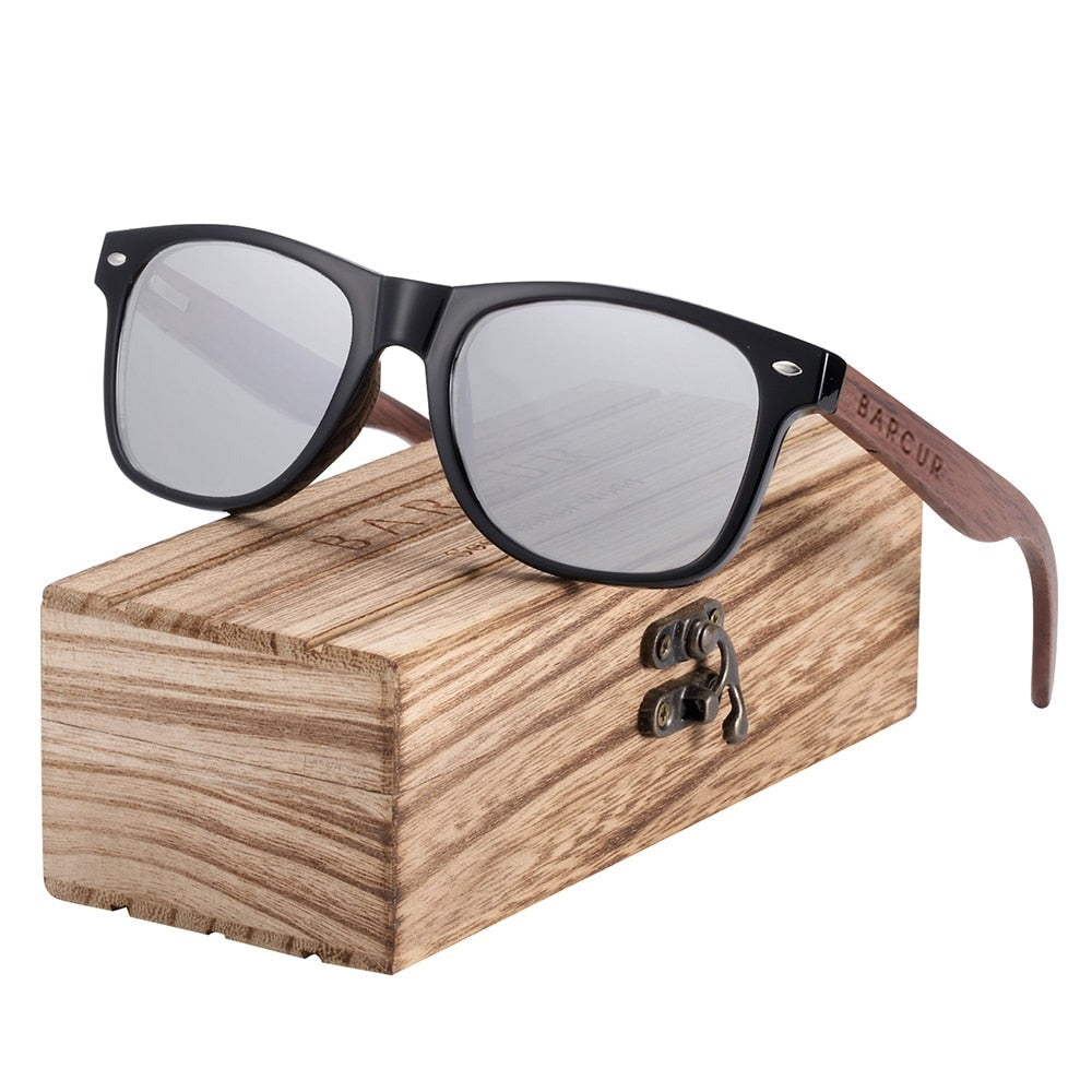 Black Walnut Polarized Sunglasses - Great Wood