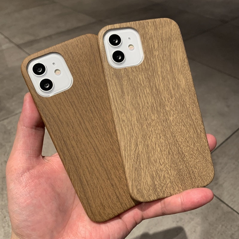 Leather Wood Grain Phone Case - Great Wood