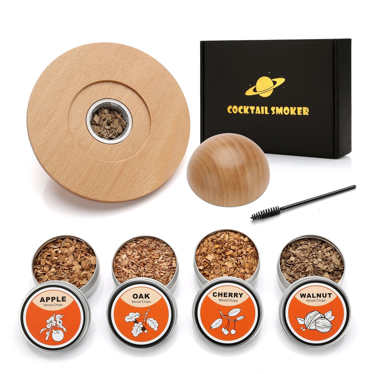 Wood Chip Cocktail Smoker Kit - Great Wood