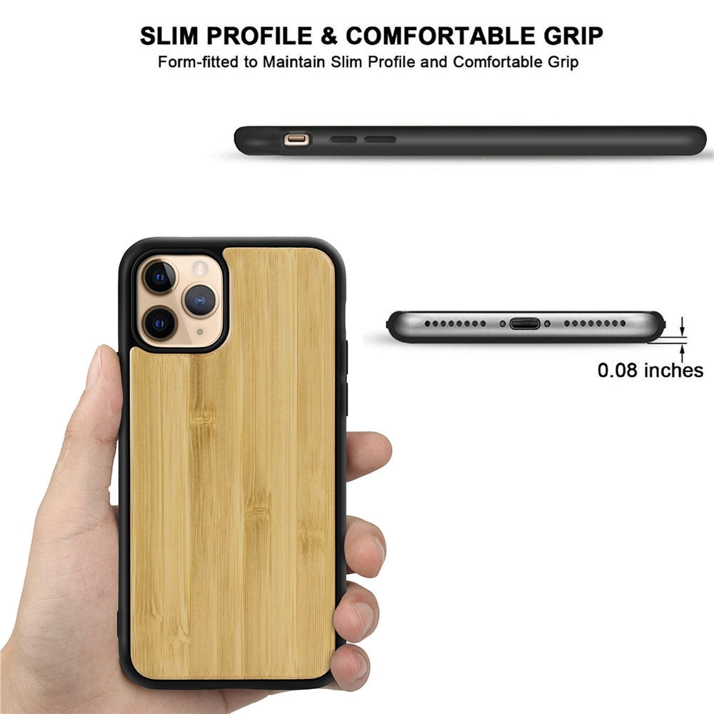 Real Wood Back Case - Great Wood