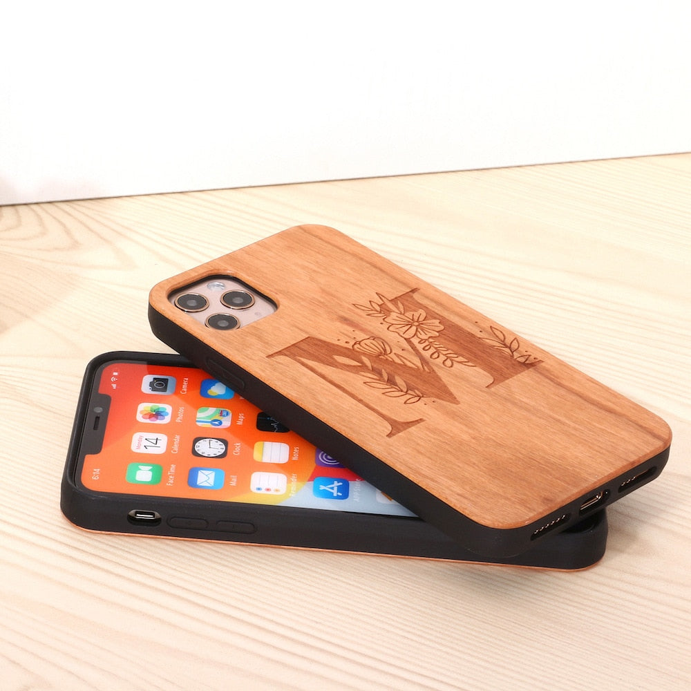 Customization Wooden Phone Case - Great Wood