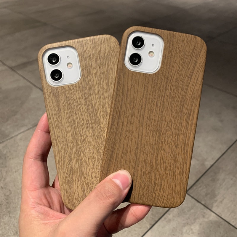 Leather Wood Grain Phone Case - Great Wood