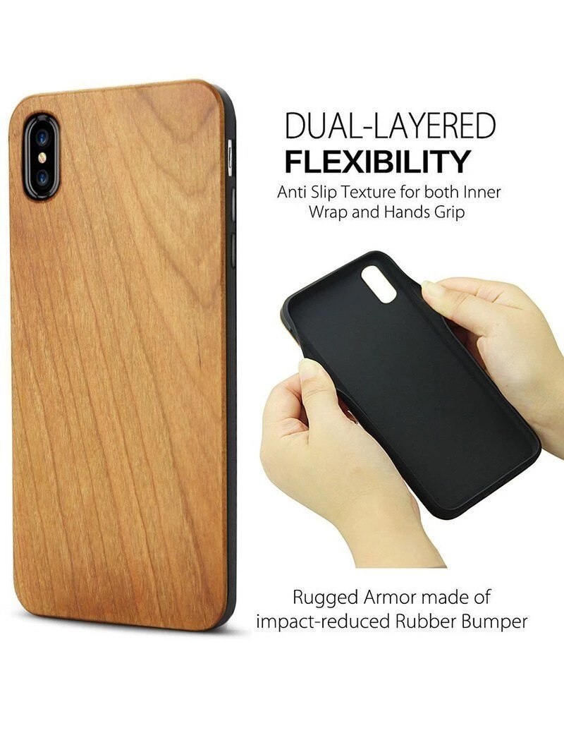 Customization Wooden Phone Case - Great Wood