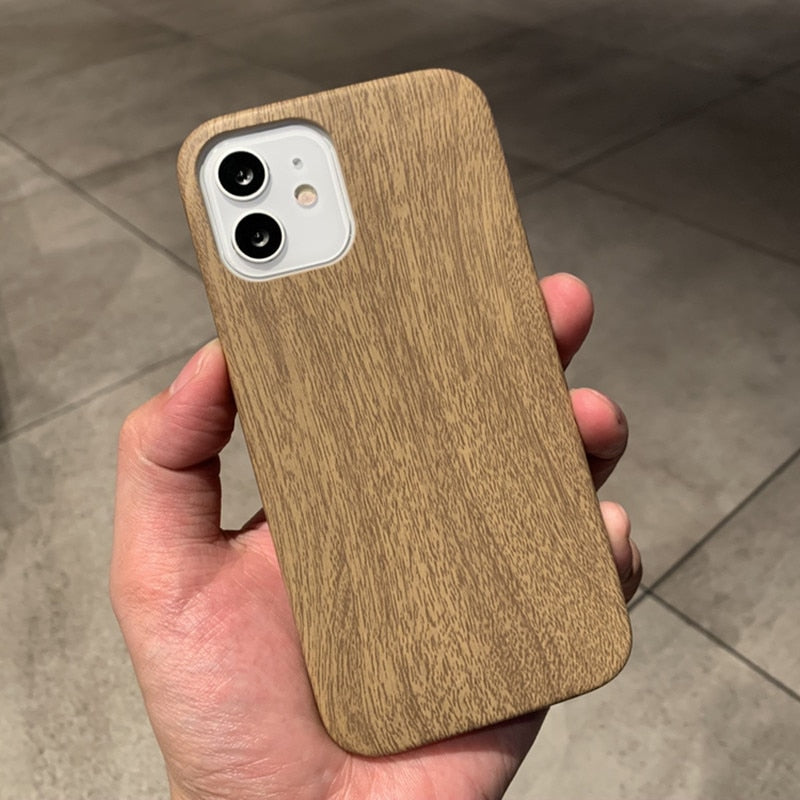 Leather Wood Grain Phone Case - Great Wood