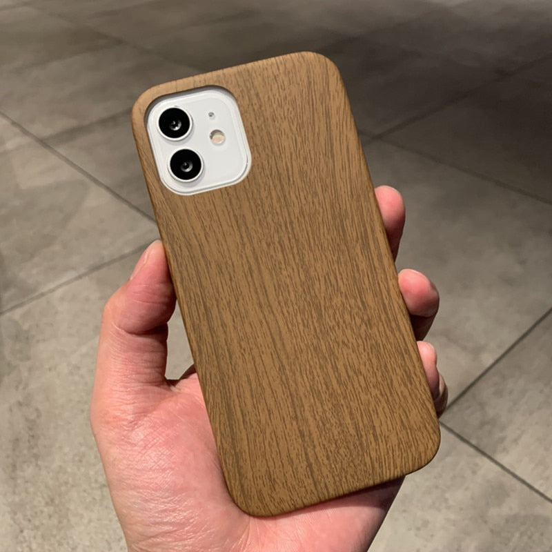 Leather Wood Grain Phone Case - Great Wood