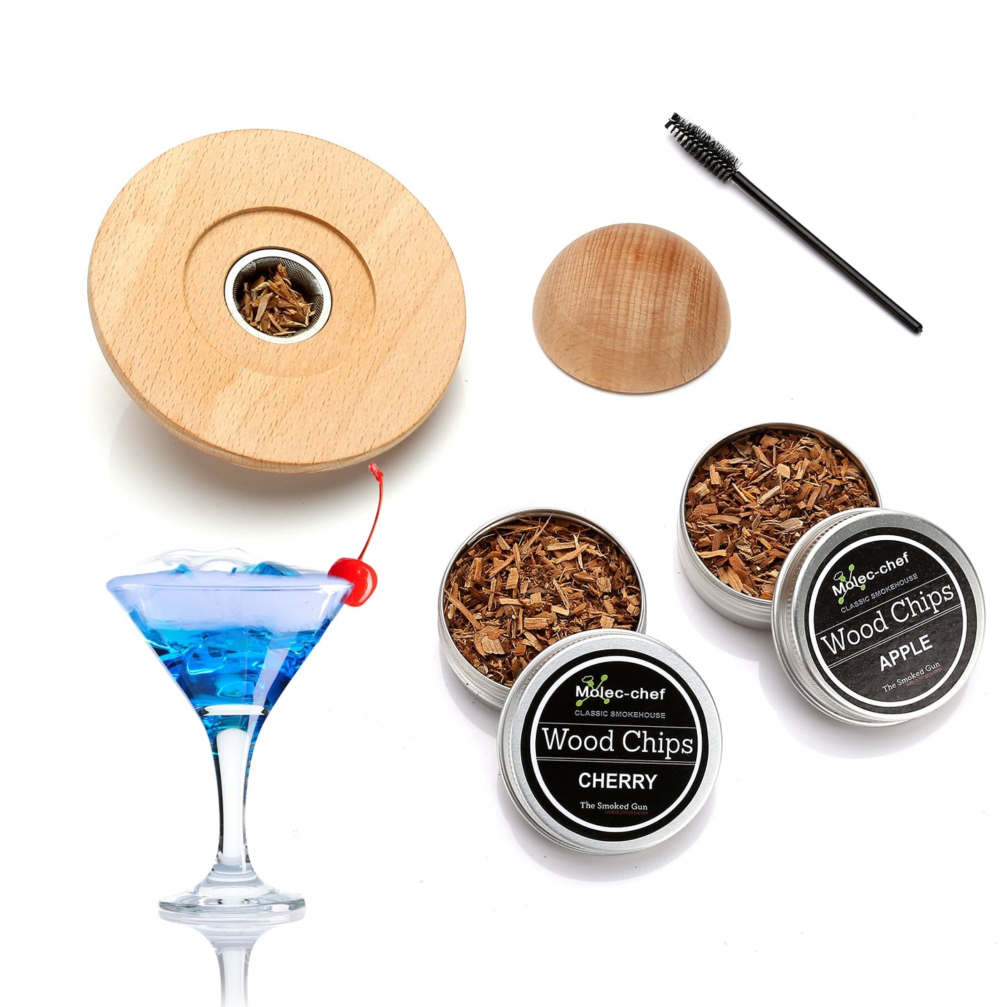 Wood Chip Cocktail Smoker Kit - Great Wood